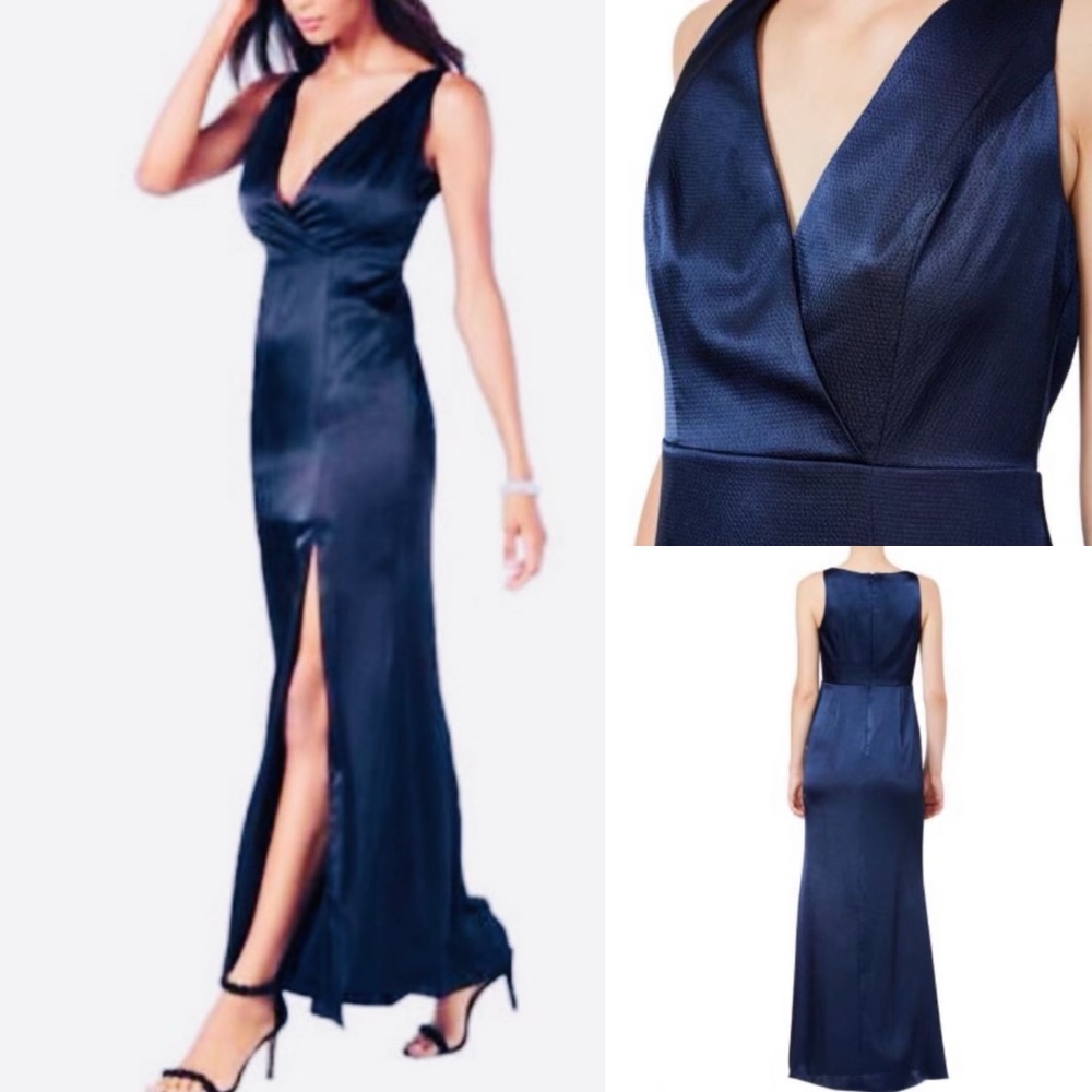 🎉 HP 🎉 New Adrianna Papell Midnight Blue Formal  Dress